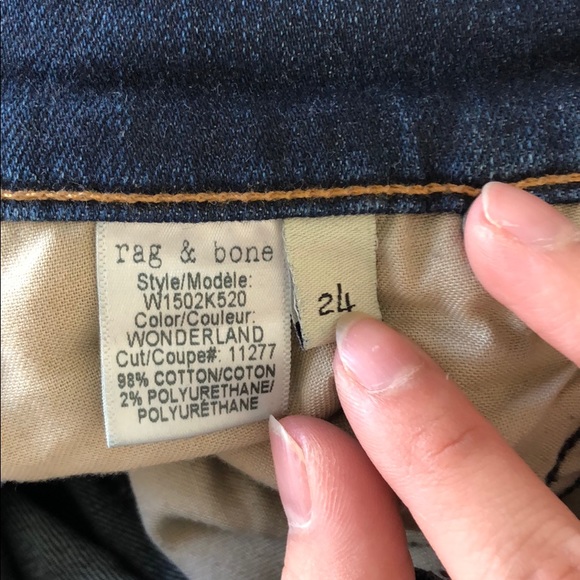 Sale!!! Rag & Bone skinny jeans - Picture 4 of 4